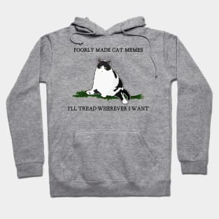 I'll Tread Wherever I Want with PMCM Logo Hoodie